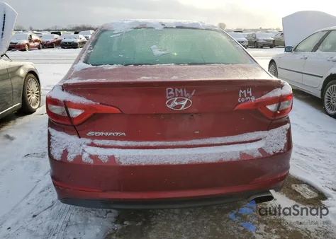 2015 Hyundai Sonata Se из США, поврежденный, VIN 5NPE24AFXFH211311
